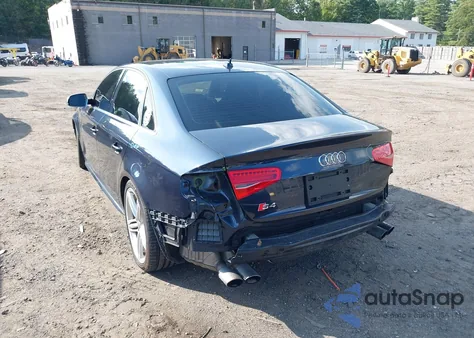 2015 Audi S4 3.0T Premium Plus из США, поврежденный, VIN WAUBGAFL9FA066719